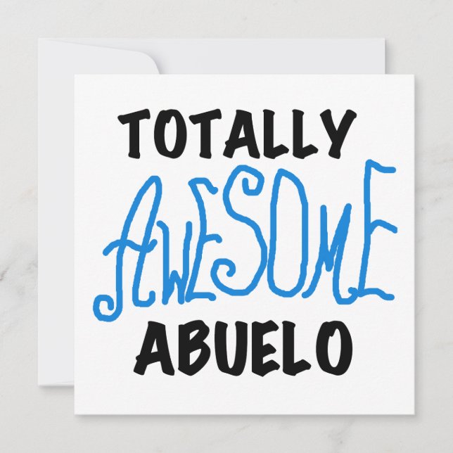 Totally Awesome Abuelo Tshirts and Gifts (Front)