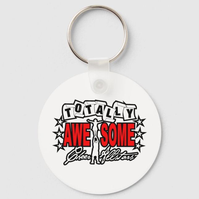Totally Awesome(B)(zazzle) Keychain (Front)