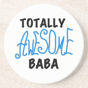 Totally Awesome Baba Tshirts and Gifts Coaster