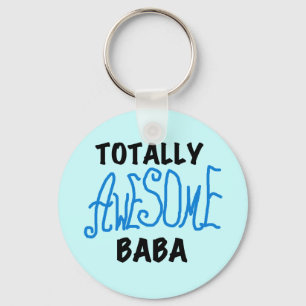 Totally Awesome Baba Tshirts and Gifts Keychain