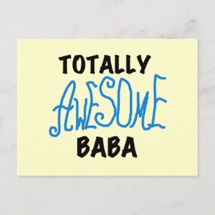 Totally Awesome Baba Tshirts and Gifts Postcard