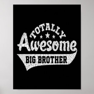 Totally Awesome Big Brother Funny Poster