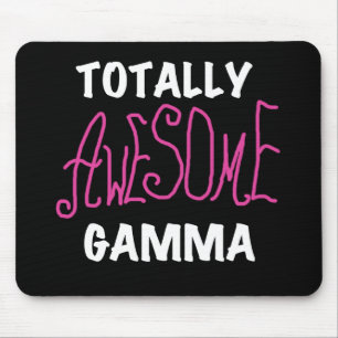 Totally Awesome Gamma Pink Tshirts and Gifts Mouse Pad