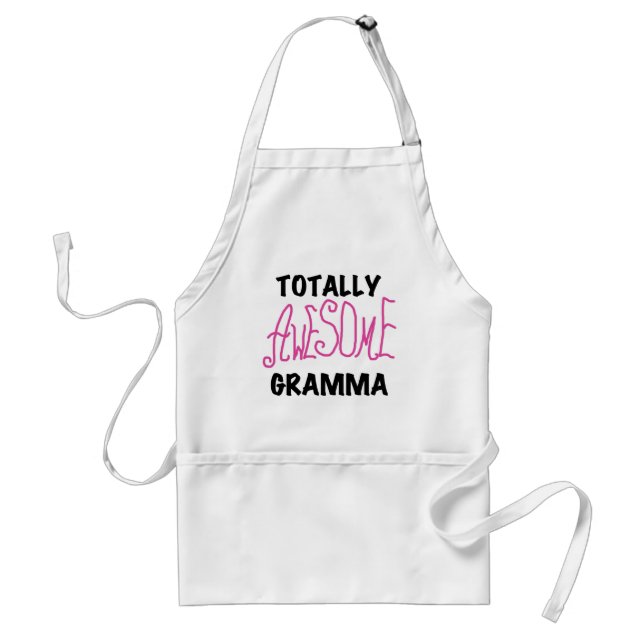 Totally Awesome Gramma Pink Tshirts Gifts Standard Apron (Front)