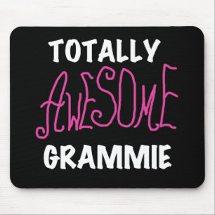 Totally Awesome Grammie Pink T-shirts Gifts Mouse Pad