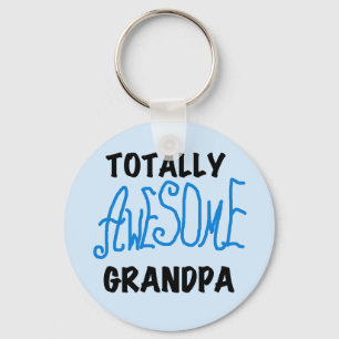 Totally Awesome Grandpa T-shirts and Gifts Keychain