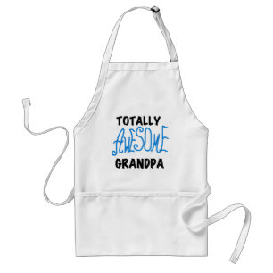 Totally Awesome Grandpa T-shirts and Gifts Standard Apron