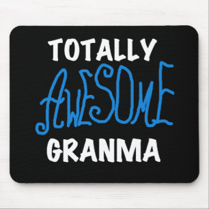 Totally Awesome Granma Blue T-shirts and Gifts Mouse Pad