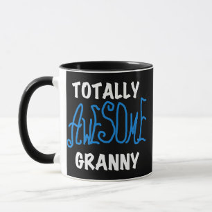Totally Awesome Granny Blue T-shirts and Gifts Mug
