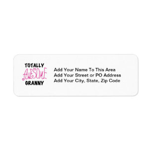 Totally Awesome Granny Pink Tshirts and GIfts