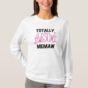 Totally Awesome Memaw Pink T-shirts and Gifts