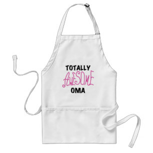 Totally Awesome Oma Pink T-shirts and Gifts Standard Apron