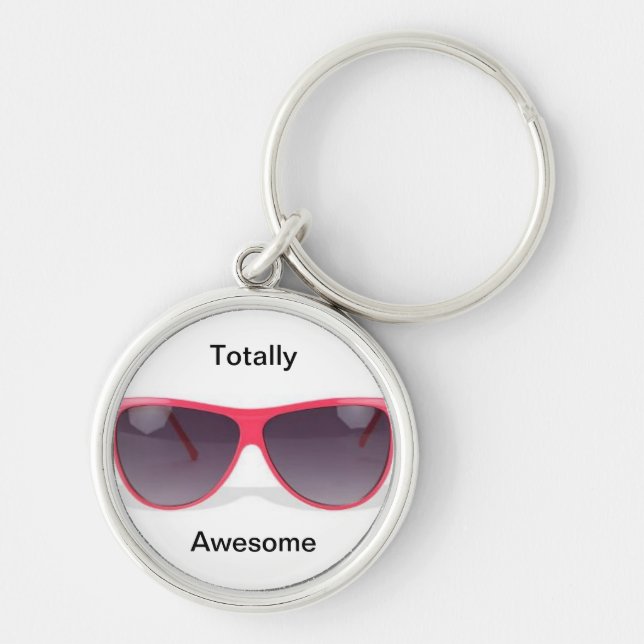 Totally Awesome Sunglasses Keychain (Front)