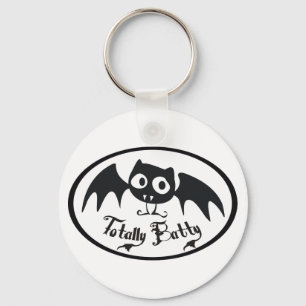 Totally Batty Keychain