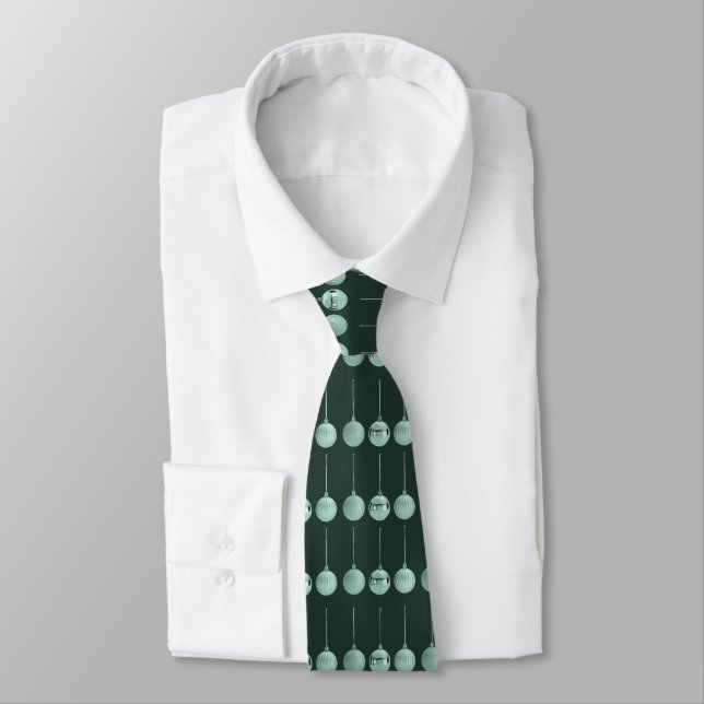 Totally Baubled Christmas Ornament Vector Design  Tie (Tied)