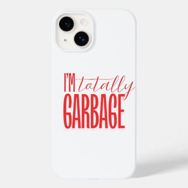 Totally Garbage Case-Mate iPhone Case (Back)