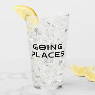 Totally Going Places Sarcastic Pint Glass
