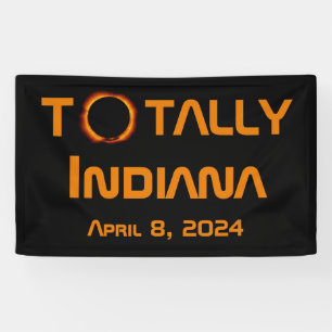 Totally Indiana 2024 Solar Eclipse Banner