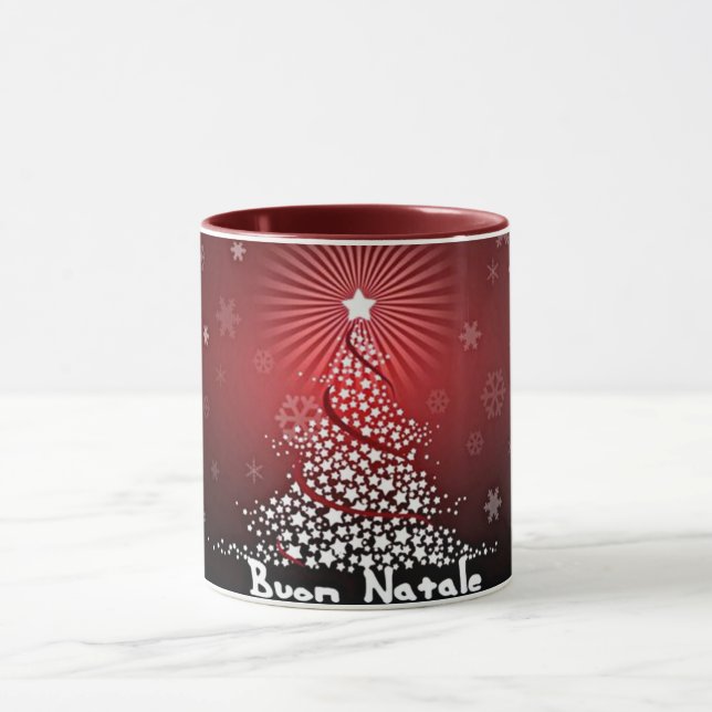 TOTALLY "ITALIAN CHRISTMAS BUON NATALE" MUG (Center)