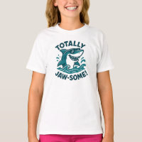 Totally Jaw-Some Fun Shark Graphic