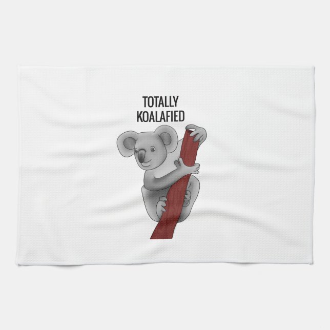Totally Koalafied Kitchen Towel (Horizontal)