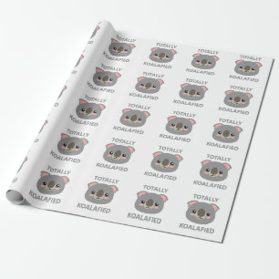 Totally Koalafied Wrapping Paper
