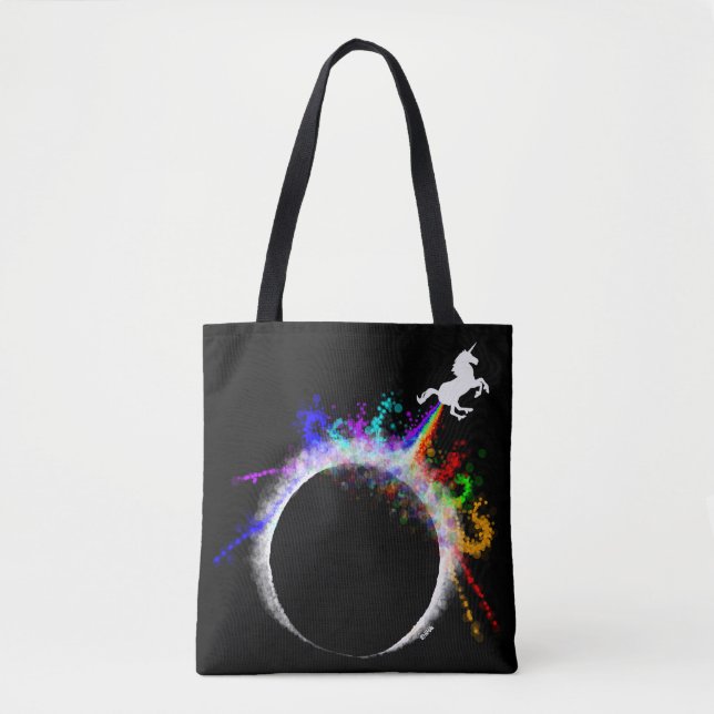 Totally magical eclipse tote bag (Front)