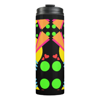 Totally New Wave Eighties Thermal Tumbler