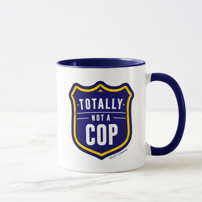 Totally Not A Cop Mug (Right)