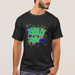 Totally Rad 80's Paint Splash Cute Creatives T-Shirt