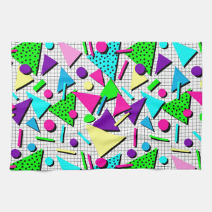 totally radical kitchen towel