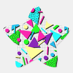 totally radical star sticker