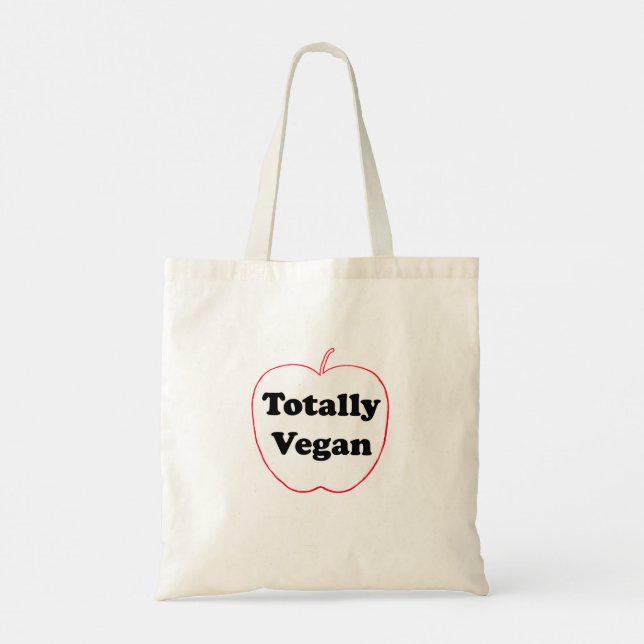 Totally Vegan - Tote Bag (Back)