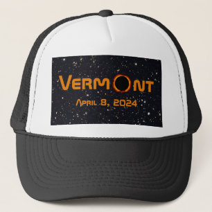 Totally Vermont 2024 Solar Eclipse  Trucker Hat