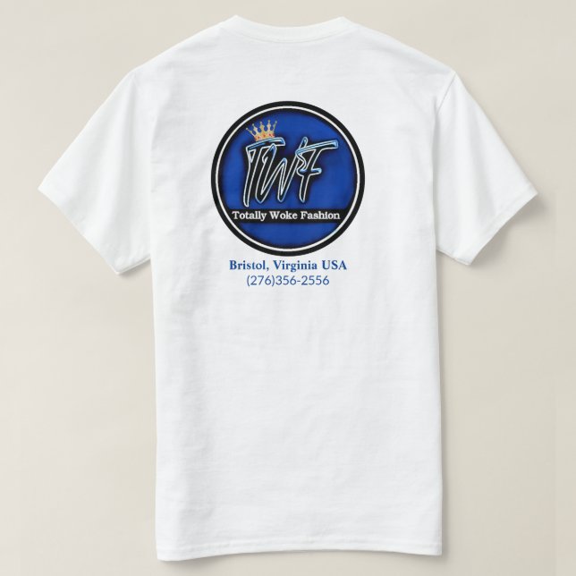 Totally Woke Fashion | Branded | T-Shirt (Design Back)