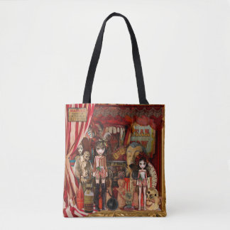 Tote art bag - freak show