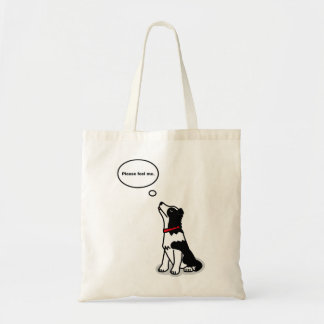 TOTE BAG さわって！ボーダコリーバッグ