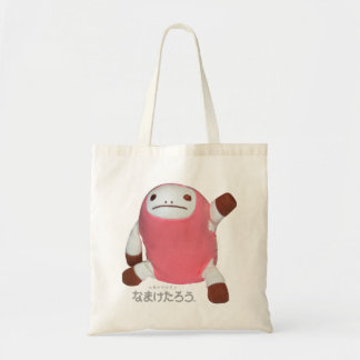 TOTE BAG なまけたろう（ピンク）バック