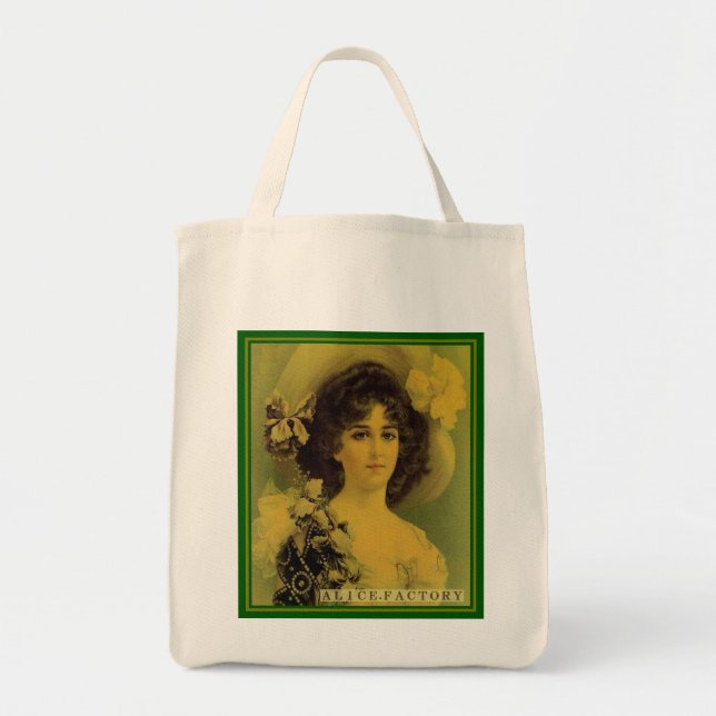 TOTE BAG アンティークな女性 0101 (Devant)