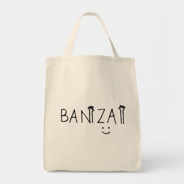 Tote Bag トートバッグ banzai (Devant)