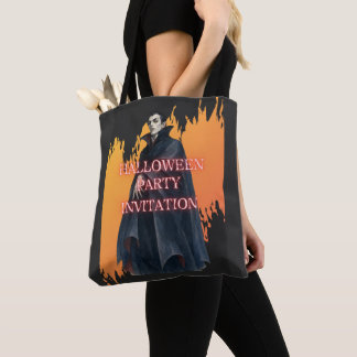 TOTE BAG ドラキュラ伯爵のハロウィンパーティー招待