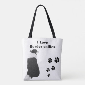 TOTE BAG ボーダーコリー 犬 いぬ オリジナルバック