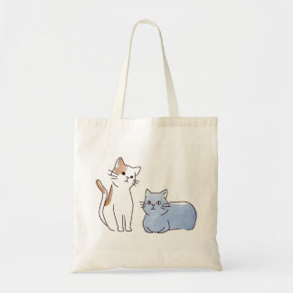 TOTE BAG 二匹の猫
