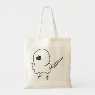 TOTE BAG 雑なインコデザイントートバック