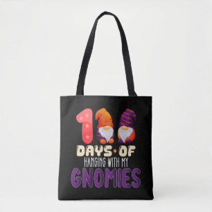 Tote Bag 100 jours à traîner avec mon école de gnomes