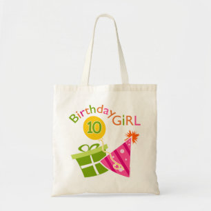 Tote Bag 10e anniversaire - Anniversaire fille