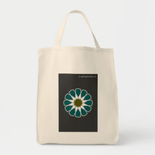 Tote Bag 12 Rosette simple avec Bismillah Grocery Fourre-to
