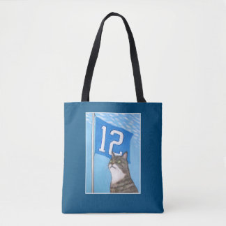 Tote Bag 12ème Drapeau (bleu)