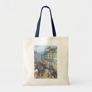 Tote Bag 14 juillet, rue Daunou par Childe Hassam