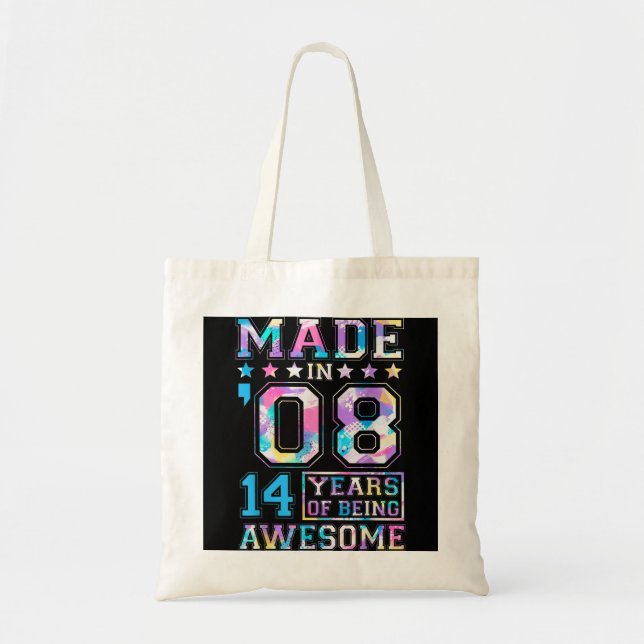 Tote Bag 14 Year Old Girl (Devant)
